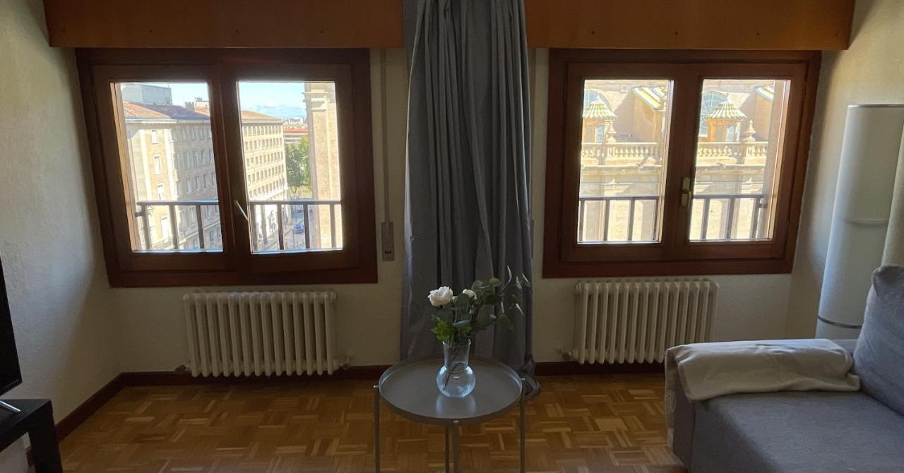 Vtz El Balcon A La Basilica I - Vistas Inmejorables A La Basilica Del Pilar! Apartment Zaragoza Luaran gambar